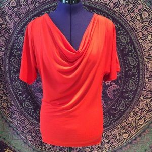 Michael Kors red top